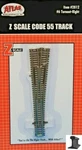 Atlas Z Scale New 2026 #6 Right Hand Switch Turnout Dcc Friendly 2812. Fixed Price $21.47.