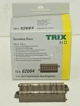 Trix Ho Scale 62064 Track Straight 64.3MM (2-9/16) 10 Pieces In Ob. Fixed Price $39.99.