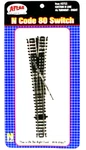 Atlas #2753 Right-hand #6 Customline Turnout Track Code 80 Rails Scale. Fixed Price $21.95.