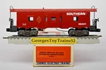 Lionel 3-RAIL #X6431 Southern Bay Window Farr Caboose W/lites 6-6431 Nib. Fixed Price $30.00.