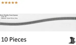 Kato Scale New Flexible Unitrack 31 13/16" 808MM (10 Pc) 21-000. Fixed Price $62.68.