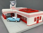 Scale Mth Railking 30-9106 Esso Operating Gas Station Nib! O2785. Fixed Price $171.71.