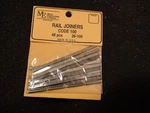 Micro Engineering #26-100 48PC Rail Joiners Ho Code Bigdiscounttrains. Fixed Price $9.99.
