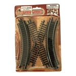 And Tracks Curved Cross Rails Model Trains Number 31590. Fixed Price $10.00.