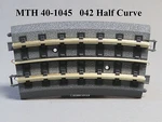 Mth Track Real Trax 042 Half Curve Train Short 42" Inch Radius 40-1045 New. Fixed Price $5.84.