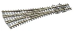 Peco SL-E99 Ho/oo Code 100 36" Medium Radius 3-WAY Switch Turnout Electrofrog. Fixed Price $71.36.