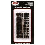 Atlas Model Railroad Ho Code 100 Straight Assortment ATL847 Track. Fixed Price $14.49.
