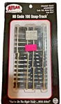 Atlas 847 Ho Scale Code 100 Track Assortment Lot Of Pkgs W/(12 Pieces Per Pkg). Fixed Price $38.00.