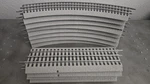 Lionel Fastrack Lot Of 12 8 Curves & 4 Straight Sections Excellent Cond. Fixed Price $64.99.