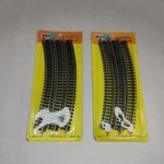 Packs Atlas Gauge 11" Radius Curve Track 6 Sections #2520-100. Fixed Price $17.99.