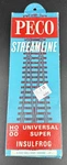Peco Streamline SL-93XX Ho/oo Nickel Silver Small Short Crossing 24 L/n Box. Fixed Price $11.99.
