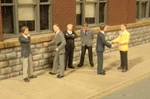 Bachmann Scenescapes 33112 Ho Scale Businessmen Figures (6 Pack). Fixed Price $14.99.