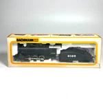 Bachmann Ho Scale Usra 0-6-0 Locomotive & Slope Tender Santa Fe 2126 Train #0708. Fixed Price $67.50.