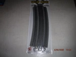 Bachmann Ho E-z Track System 33.25" RADIUS-18D 5-PACK W/nickel Silver New!. Fixed Price $19.00.