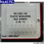 Atlas Trains 55 Rail Joinrs Plastic. Fixed Price $8.21.