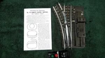 Lionel Super 112R Left Hand Switch W/all Rail Pins Bus Bar Controller Rebuilt. Fixed Price $57.00.