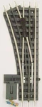 Gargraves 1136 O54 "phantom" Left Hand Remote Control Switch Turnout. Fixed Price $108.95.