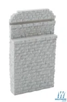 Walthers 933-4583 Single-track Railroad Bridge Stone Abutment Ho Scale Train. Fixed Price $12.99.