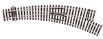 Peco SL-U76 00/H0 Right Hand Small Radius Curved Turnout. Fixed Price $39.72.