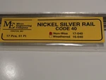 New Micro- Engineering 17-040 Non Weathered Rail Code Ns. Pcs 51' Feet. Fixed Price $56.95.