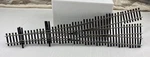 Shinohara Ho Scale Code 100 Nickel Silver #6 3-WAY Switch Euc. Fixed Price $70.00.