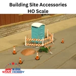 Bachmann 33114 Building Site Accessories - Ho Scale Model Trains Railroading. Fixed Price $14.00.