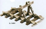 Peco SL-740BH 1 X Rail Type Plastic Buffer Stop 5 Part Kit '0' Gauge Incl. Pod. Fixed Price $6.67.
