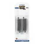 Bachmann Ez-track Half Section 22" Radius Curved Ho Scale Pieces 44532. Fixed Price $18.35.