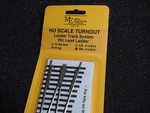Micro- Engineering #14-815 Ho Ladder Track System Turnout Rh #5C Code 70. Fixed Price $49.95.