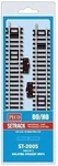 Peco Code 100 Isolating Standard Straight Track (2) - Ho Scale Nickel Silver. Fixed Price $18.40.
