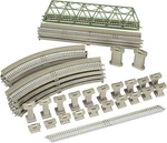 Tomix 91027 Scale Rail Set Elevated Crossing Pattern Tomytec Model Train. Fixed Price $105.00.