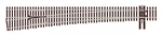 Peco SL-U7082 Ho Scale Code #8 Lh Left Hand Turnout With Unifrog. Fixed Price $49.80.