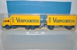 Wiking 457/1 Mercedes Benz Box Truck & Trailer "ei Verpoorten" - New. Fixed Price $7.99.