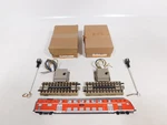 Rklin H0 2X 3600 Eks Coupler M-track With Light Mast Box #EC325-0.5. Fixed Price $59.94.