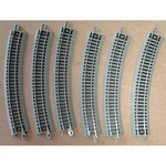 Bachmann N4801A-A2 Scale N11 1/4"R 30"CURVE E-z Track Set Of 6. Fixed Price $91.50.