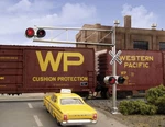 Walthers Scenemaster 949-4332 Ho Scale POST-1960S Cantilever Grade Crossing Sign. Fixed Price $39.99.