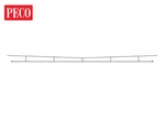 Peco LC-153 Oo/ho Catenary Contact Wires X 380 Mm. Fixed Price $28.60.