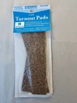 Midwest 3040 - Scale, Cork Turnout Pads. Fixed Price $6.30.