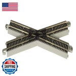 Bachmann Trains Snap-fit E-z Track 30 Degree Crossing 1/CARD Nickel Silver. Fixed Price $43.01.