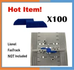 100 Pc Train For Lionel Gauge Fastrack "pro-clips". Fixed Price $85.99.
