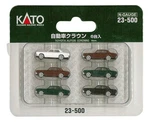Kato 23-500 1980'S Toyota Automobiles (cars) Set Of 6 For Railroad N Scale. Fixed Price $9.00.