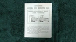 Lionel 0337 Operating Giraffe Car Instructions Photocopy. Fixed Price $5.00.