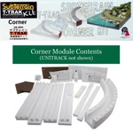 Kato 28-886 Woodland T-trak Subterrain Layout System, Corner Module Scale. Fixed Price $49.99.