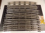 O K-line 6PCS 72" Radius Curved Track (071801). Fixed Price $16.66.