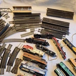 Vintage Ho Train Lot Tyco Bachmann Track Cars Bridge Trestle Parts Repair.... Fixed Price $39.95.