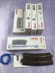 Lot Of 5 Marklin 24194 Ho 14-3/16" R1 Circuit Curved Track Section. Fixed Price $59.99.