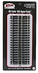 Atlas Ho Scale Code 100 6" Straight 4-PACK Model Train Track. Fixed Price $5.99.