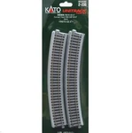 Kato 2-230 Rail Curve / Track R670 22.5 4PCS Ho. Fixed Price $16.27.