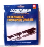 Ho Scale Walthers Scenemaster 949-4105 Extendible Container Chassis Kit (2) Pcs. Fixed Price $11.03.