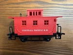 Bachmann Ho Scale #1419 Central Pacific R.r. Red Old West Caboose Car. Fixed Price $17.99.
